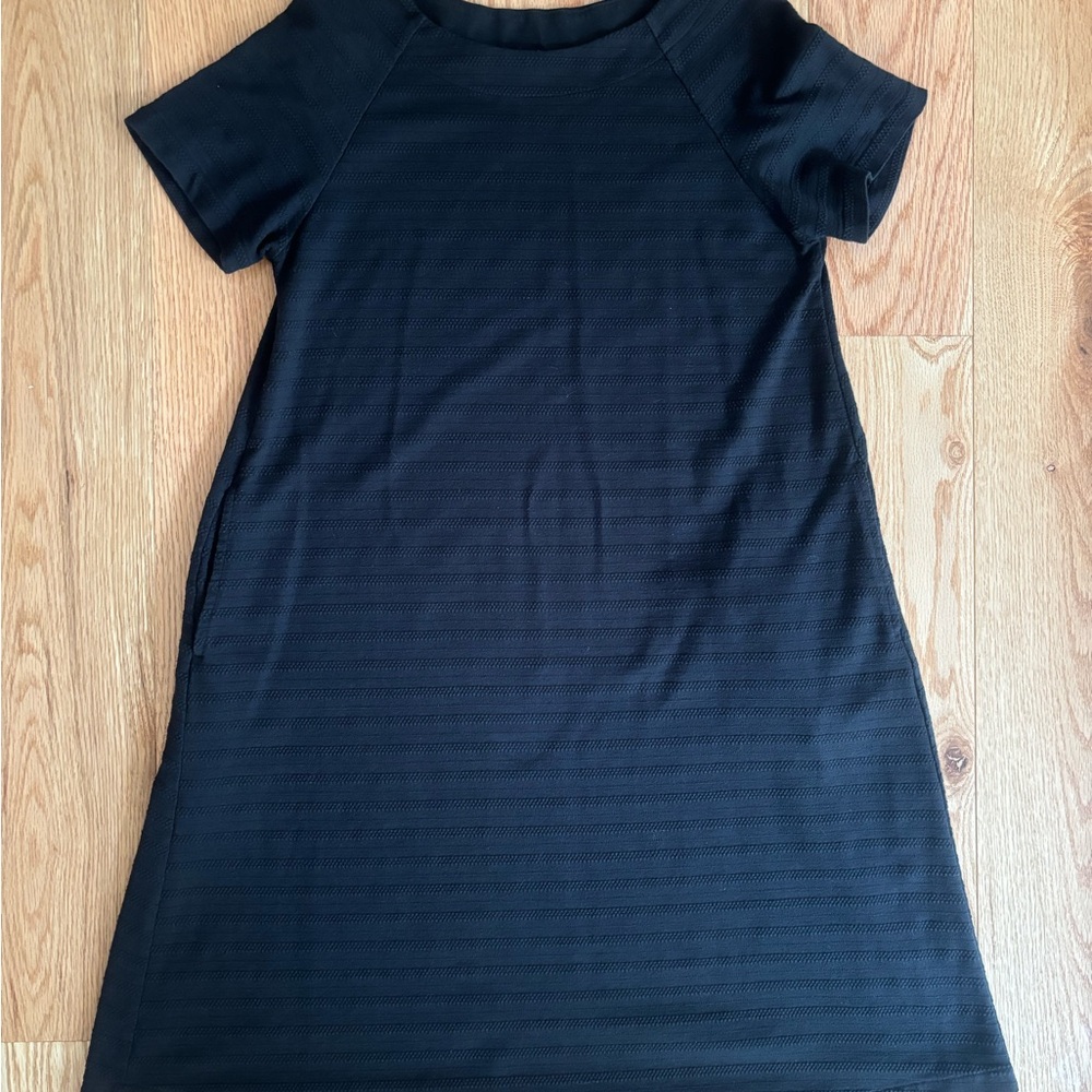 UNIQLO scoop top dress, black, size medium